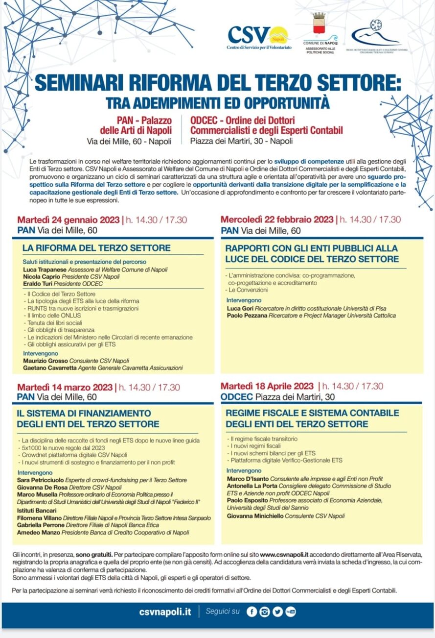 Locandina dell'evento