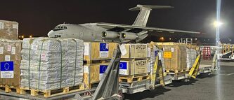 immagine degli aiuti UE da consegnare 