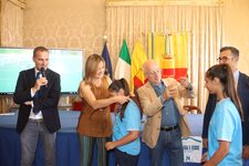 Premiata la squadra di calcio "Napoli Femminile" per il ritorno in serie A