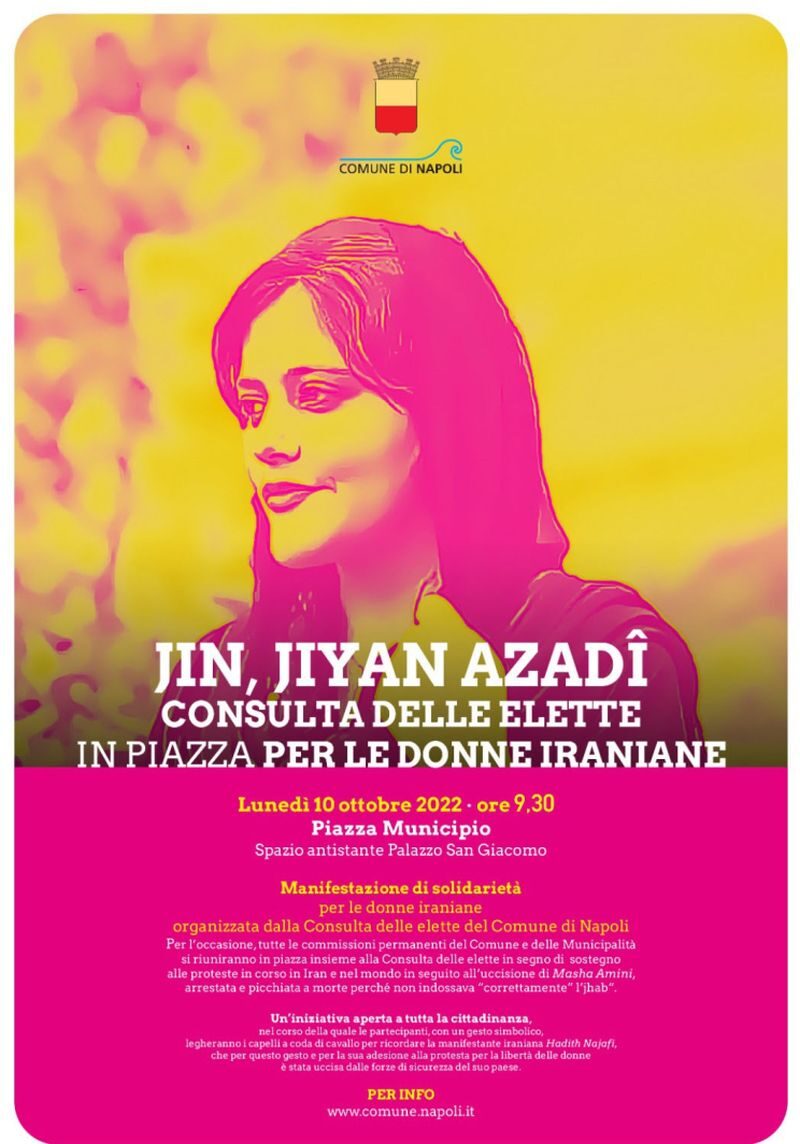 Locandina dell'iniziativa