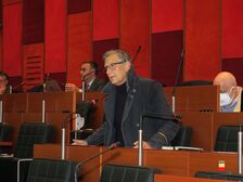  Una foto della seduta del Consiglio