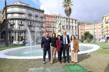 Terminato il recupero della Fontana delle Sirene